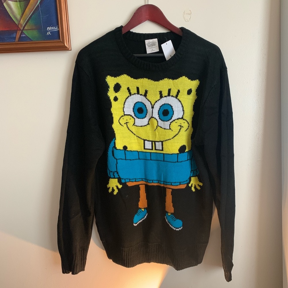 Sponge-bob Knitted sweatshirt